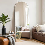 Rowjut Floor Mirror Arched Mirror Full Length 56"X20"Full Length Mirror can be by Rowjut
