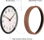 Topkey 12 Inch Silent Wall Clock - Image 4