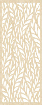 17 3/8"W x 44 3/8"H x 1/4"T Ortonville Decorative Fretwork Wood Wall Panels - Image 2