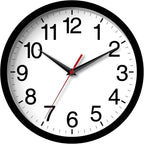 Rohioue Wall Clock Modern 8 Inch Battery Operated Silent Non Ticking Small by RohioueWallClock