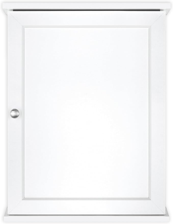 MCS 23x18 White Medicine Cabinet Organizer, Wall Mounted Bathroom Cabinet by MCSIndustriesInc