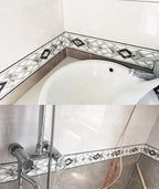 UPREDO 3D Decorative Floral Molding Waterproof Wallpaper Border Peel and Stick - Image 5