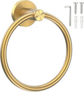 SetSail Towel Holder Screw-in Gold Towel Ring by SetSail