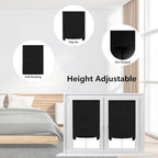 Window Blinds Cordless Blackout No Drill Cut to Size Clip On Stick On Self - Image 8