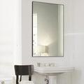 Modern Simple Black Frame 40x24Inch Mirror by Unknown