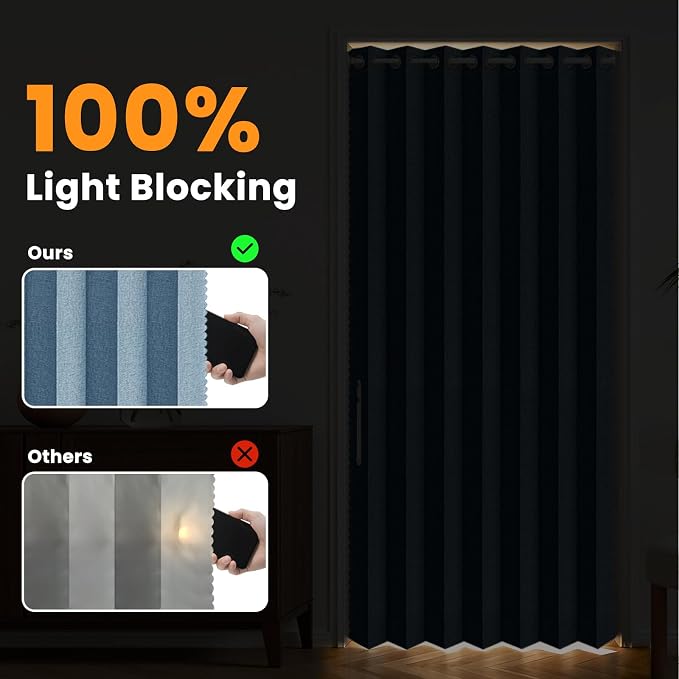 AJAZZ Blackout Accordion Door - Image 3