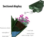 36 Pockets Living Wall Planter Indoor, Self Watering Wall Hanging Planters - Image 4