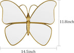 Decorative Butterfly Wall Mirror - Image 2