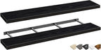 QEEIG Floating Shelves for Wall 55.1" Extra Long by QEEIG