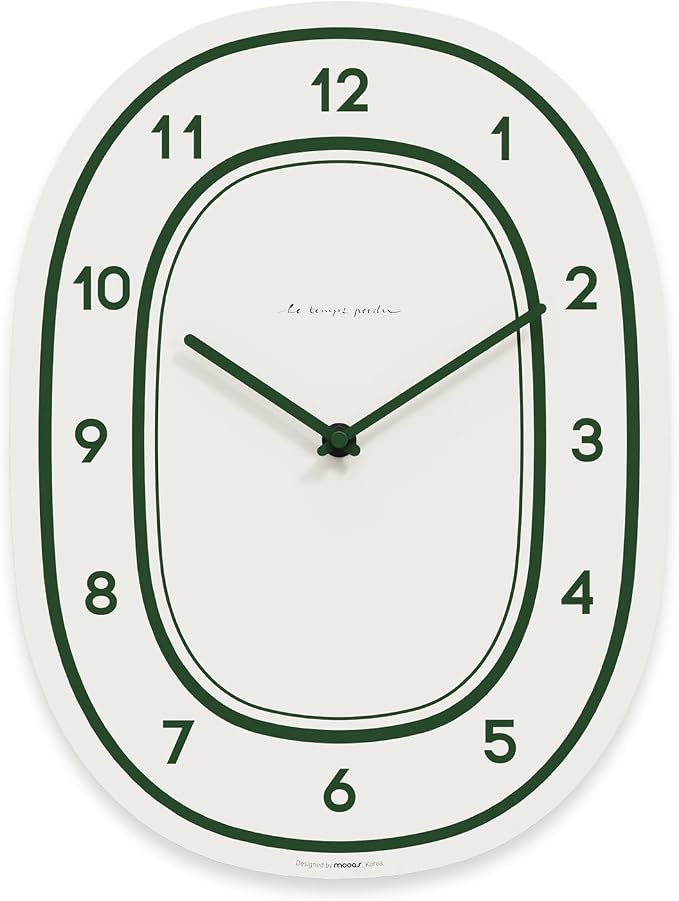 mooas Forest Flatwood Wall Clock by mooas