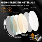 Auxmir 1X/30X Wall Mounted Makeup Mirror, Bathroom Makeup Mirror, Cosmetic - Image 5