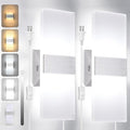 TRLIFE Wall Sconces Plug in, Adjustable 4 Color Temperature Modern LED Wall by TRLIFE