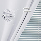 Portable Light Blocking Curtains Self-Stick Design, Removable Adhesive Window - Image 5