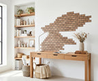 WoveN SounD Brick Acoustic Wall Panels, 16 Pack 16x12 Inch, PVC Wood Grain - Image 7