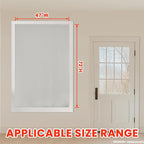 AJAZZ self Adhesive Portable 100% Blackout Curtains Simple and Easy to - Image 5