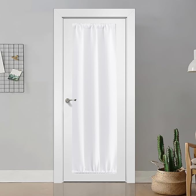 NICETOWN 1 Panel Room Darkening Door Curtains - Image 2