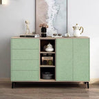 Abyssaly Green Peel and Stick Wallpaper Embossed Silk Textured Wallpaper 15.7" - Image 6