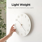 mooas 3D Numbers Modern Wall Clock - Image 5