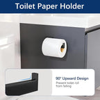 Gypie Bathroom Accessories Set 10-Piece Stainless Steel Modern Wall Mount Towel - Image 5
