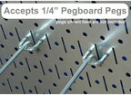 Wall Control 30-WRK-400WB Standard Workbench Metal Pegboard Tool Organizer - Image 4