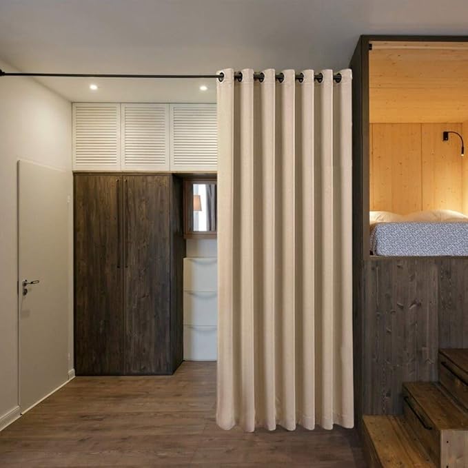 NICETOWN Wall to Wall Room Dividers Curtain - Image 2