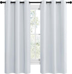 NICETOWN Room Darkening Draperies Curtains Panels, Window Treatment Thermal - Image 2