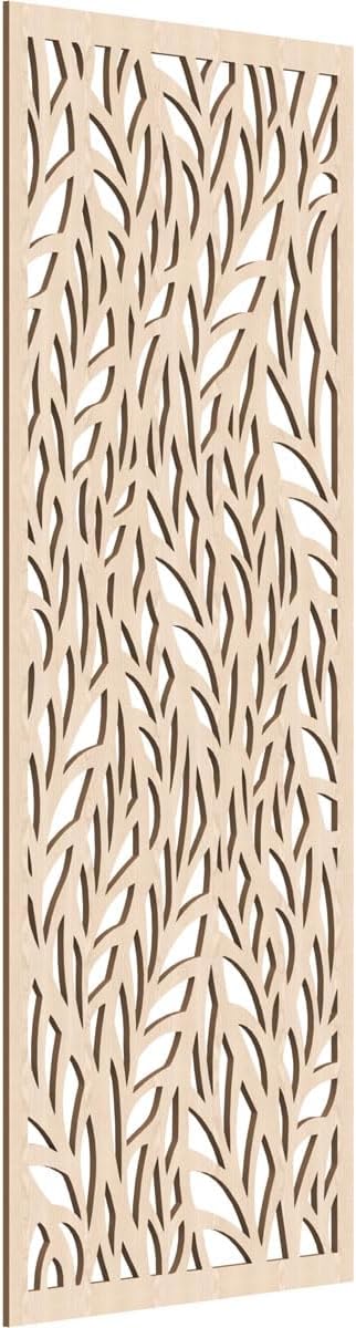 Ortonville Decorative Pierced Fretwork Wood Wall Panels, 29 3/8"W x 74 3/8"H x by EkenaMillwork