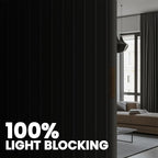 Room Divider Curtain Sets with Flexible Ceiling Track, Privacy Soundproof - Image 3
