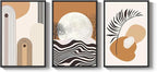 Framed Boho Mid Century Modern Wall Art - Image 6