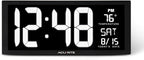 AcuRite 75159M 14.5" Large White LED Digital Clock Inch by AcuRite