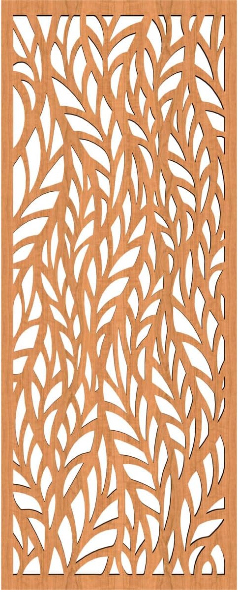 Ortonville Decorative Pierced Fretwork Wood Wall Panels, 9 3/8"W x 24 3/8"H x - Image 4