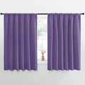 NICETOWN Blackout Curtains for Bedroom, Lilac Purple, 1 Pair, 62 by 63-inch by NICETOWN