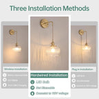 Shenmoyl Vintage Wall Sconce Wall Lamp - Image 2