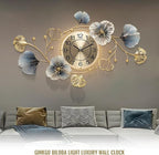 Large Metal Wall Clocks with Led Light, Silent Creative Decorative Clock - Image 7