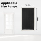 Adhesive Blackout Curtains- Self Stick Curtain No Rod Needed Easy to Hang - Image 7