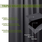 NICETOWN Wall Curtain for Bedroom, Room Divider Curtain for Doorways, Vertical - Image 3