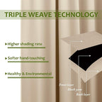 NICETOWN Privacy Room Divider Curtain Screen Partitions, Basement Hospital - Image 3