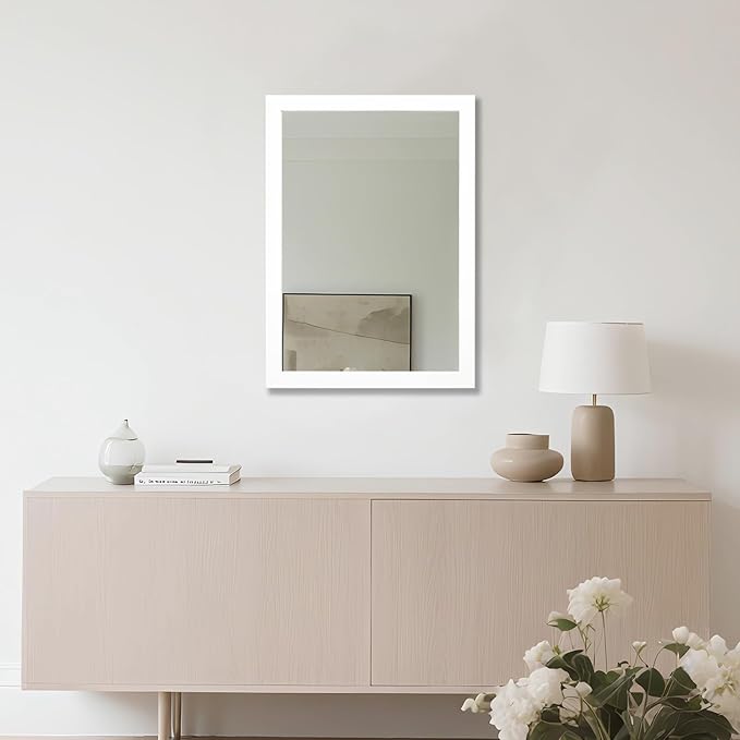Ruomeng Rectangular Wall Mirror 20" x 28" - Image 4