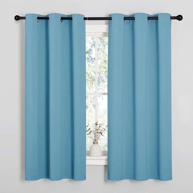 NICETOWN Window Treatment Thermal Insulated Solid Grommet Room Darkening - Image 2