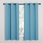 NICETOWN Window Treatment Thermal Insulated Solid Grommet Room Darkening - Image 2