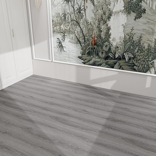 Wood Grain Peel and Stick Floor Tiles – 11.8” Width, Full Roll Length of 394" – - Image 6