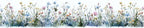 Wildflower Wallpaper Border 196x4 Inch Peel and Stick Wall Border Self Adhesive - Image 2