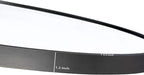 Itrue 24 Inch Round Wall Mirror, Brushed Black Metal Framed Circle Bathroom - Image 4