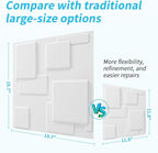 Art3d 100 Pack Decorative 3D Wall Panels, 97 Sq.Feet PVC Interior Wall Décor - Image 4