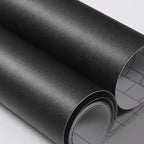 Yancorp Matte Black Contact Paper Solid Wallpaper Plain Vinyl Film - Image 2