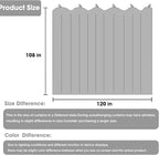 Room Divider Blackout Curtain Track Curtains Wall Dividers Panels Screen - Image 2