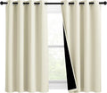 NICETOWN Warm Curtains for Winter, Bedroom Full Blackout Curtain Panels by NICETOWN