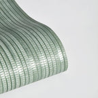 Tempaper Textured Metallic Sage Green Faux Grasscloth Removable Peel and Stick - Image 8