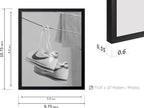 Poster Master Shoes in Clothesline Print - Image 3