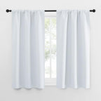 NICETOWN Greyish White Window Curtain Panels by NICETOWN